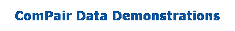 Text Box: ComPair Data Demonstrations